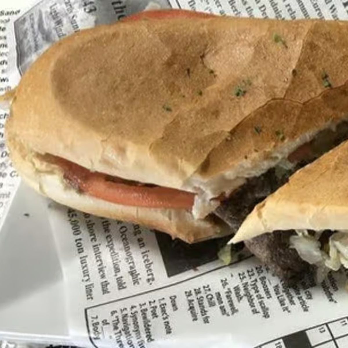 Pan Con Bistec